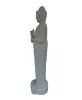 Product image 4 of the product “Standing Buddha made of Riverstone in Dharmachakra position - gesture of wheel of the teaching of Dharma. About 180cm height. ”